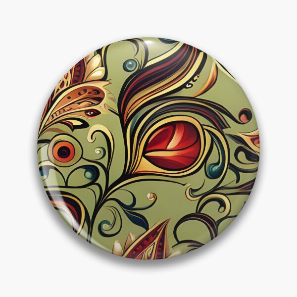 Item preview, Vintage Inspired Vibrant Pattern designed and sold by WitchyWare.