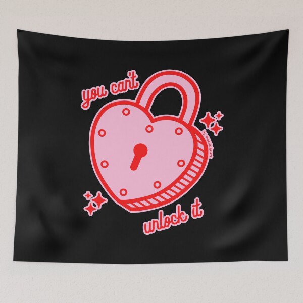 Item preview, You can't unlock my Heart designed and sold by Mystic Heart.