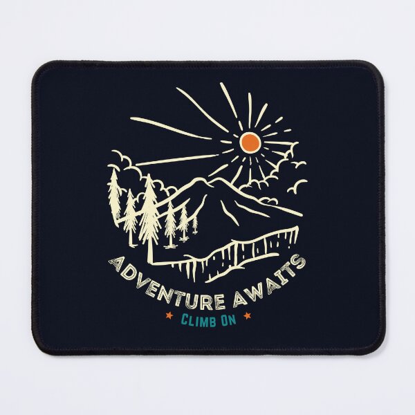 Item preview, Adventure Awaits, Climb On designed and sold by Harvey Bell.