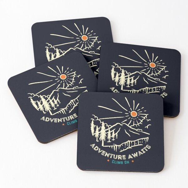 Item preview, Adventure Awaits, Climb On designed and sold by Harvey Bell.