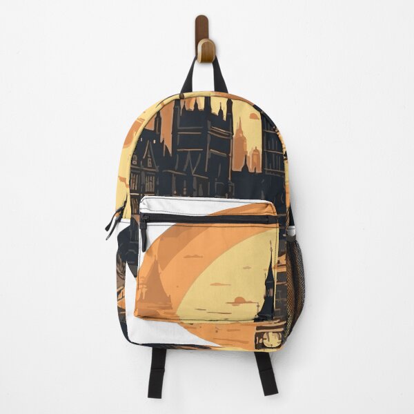 Item preview, London silhouette with a sunset designed and sold by Davlination.