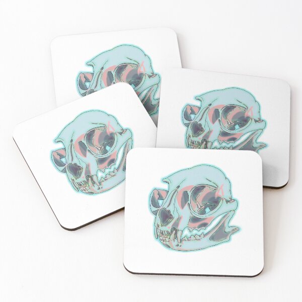 Item preview, Feline Skull designed and sold by LCR-ART.