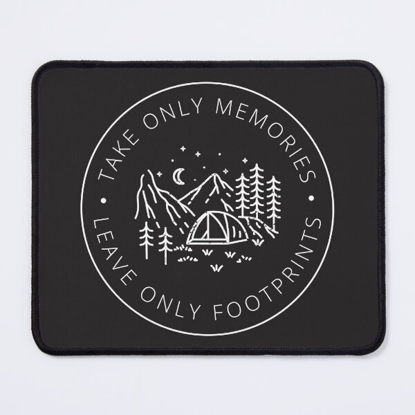Item preview, Take Only Memories, Leave Only Footprints designed and sold by Harvey Bell.
