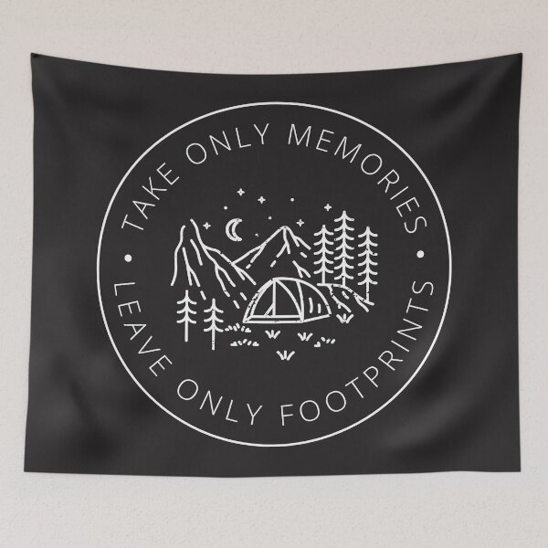 Item preview, Take Only Memories, Leave Only Footprints designed and sold by Harvey Bell.