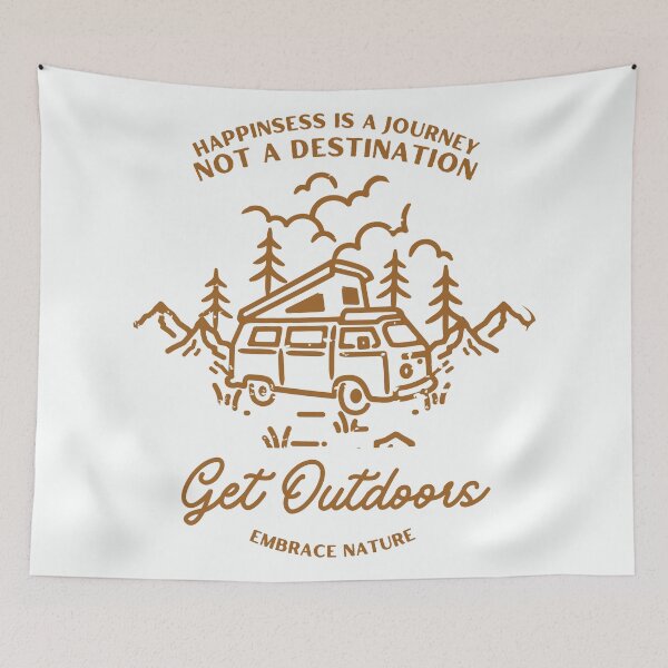 Item preview, Happiness Is A Journey, Not A Destination designed and sold by Harvey Bell.