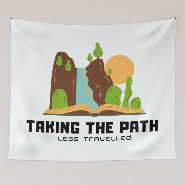 Item preview, Taking The Path Less Travelled designed and sold by Harvey Bell.