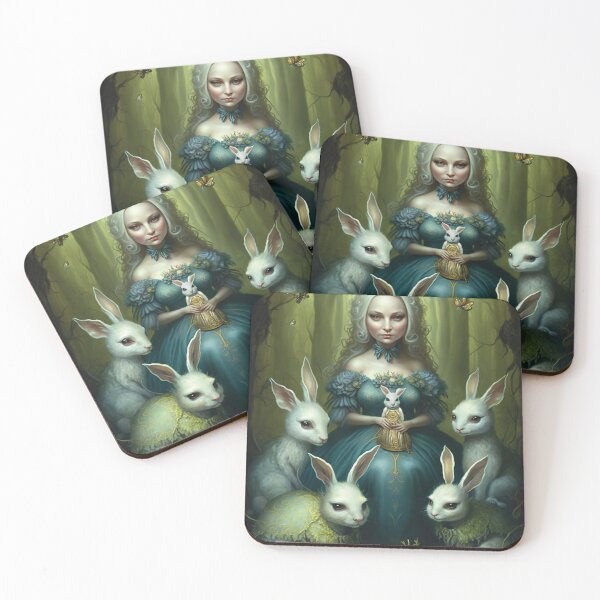 Item preview, The Rabbit Queen designed and sold by ebrawne.