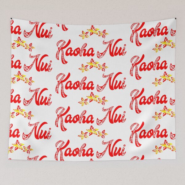 Item preview, KAOHA NUI (red) designed and sold by Nesian-Tahiti.