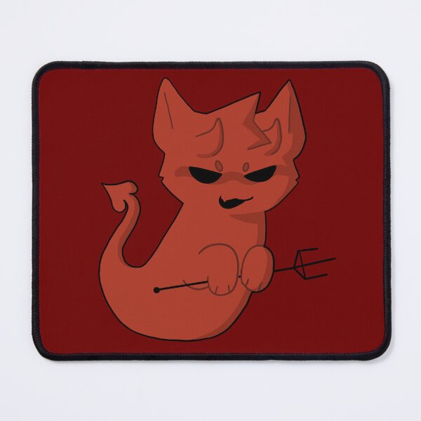 Item preview, demon cat designed and sold by marsbarseeoo.
