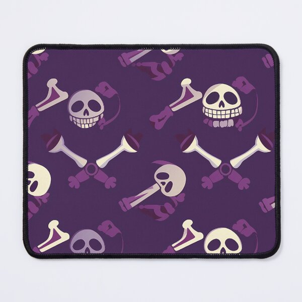 Item preview, Purple Pirate Jolly Roger Pattern designed and sold by Darkhosis.