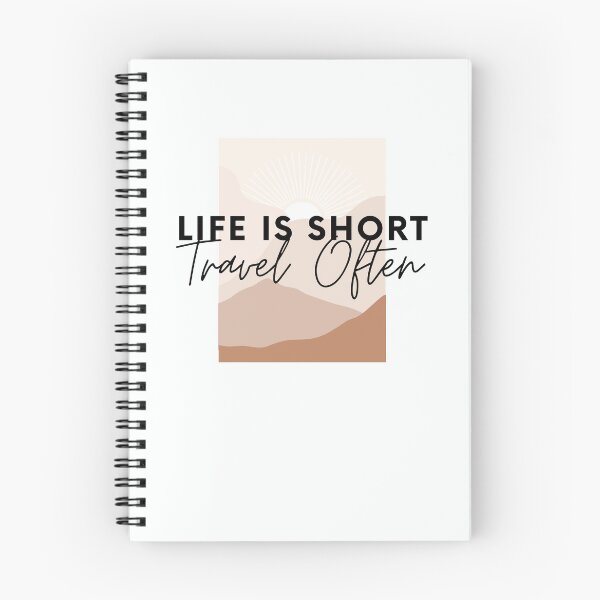 Item preview, Life Is Short, Travel Often designed and sold by Harvey Bell.