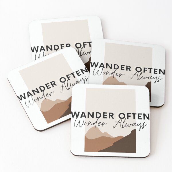 Item preview, Wander Often, Wonder Always designed and sold by Harvey Bell.