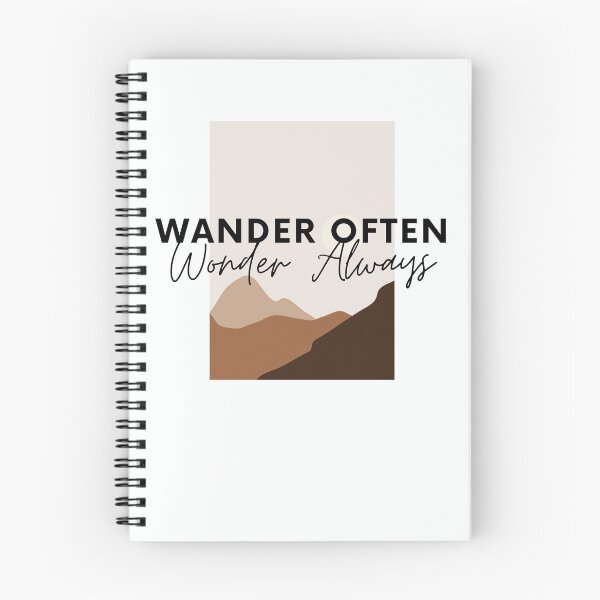Item preview, Wander Often, Wonder Always designed and sold by Harvey Bell.