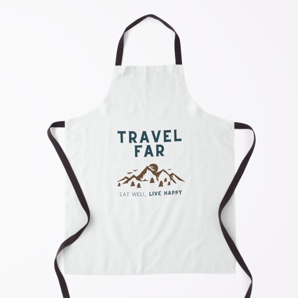 Item preview, Travel Far, Eat Well, Live Happy designed and sold by Harvey Bell.