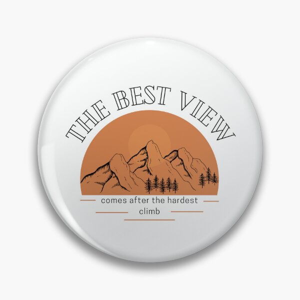 Item preview, The Best View Comes After The Hardest Climb designed and sold by Harvey Bell.
