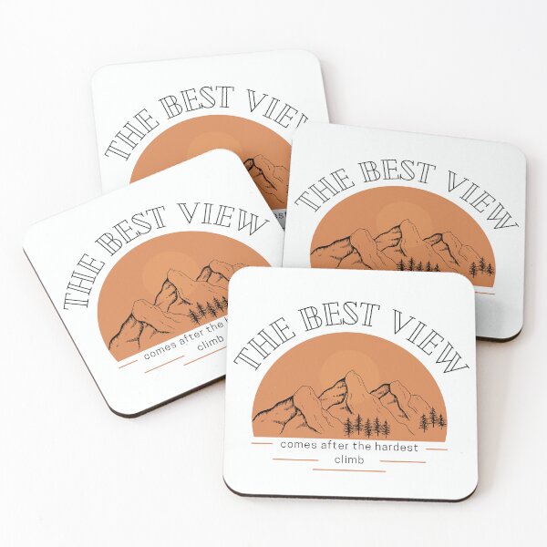 Item preview, The Best View Comes After The Hardest Climb designed and sold by Harvey Bell.