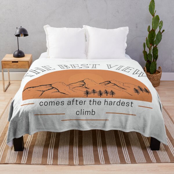 Item preview, The Best View Comes After The Hardest Climb designed and sold by Harvey Bell.