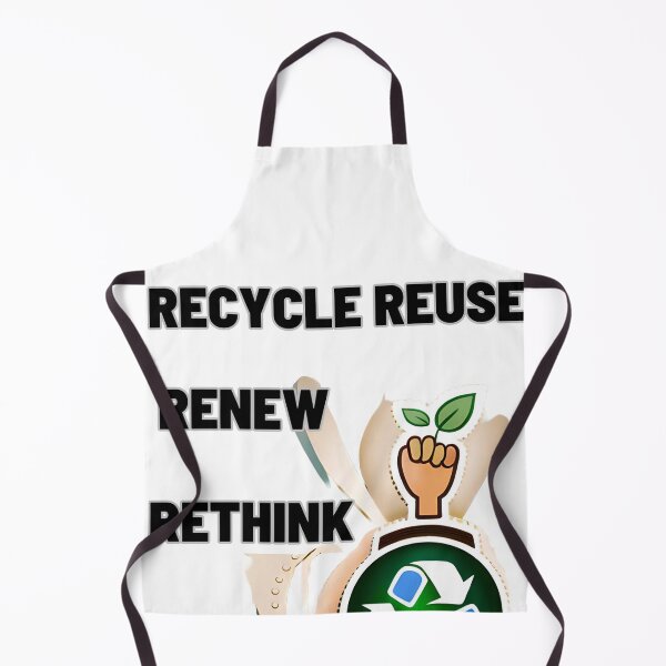Artikelvorschau, recyceln wiederverwenden erneuern umdenken , zitat entworfen und verkauft von Modefissi.