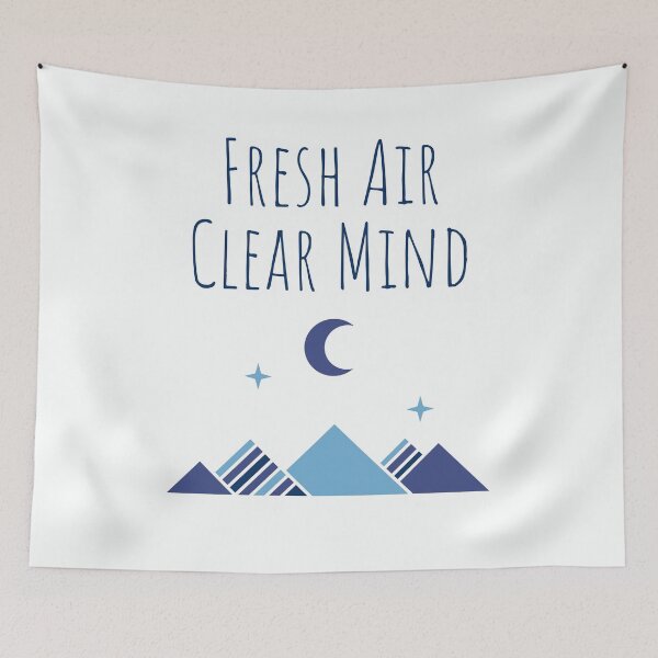 Item preview, Fresh Air, Clear Mind designed and sold by Harvey Bell.