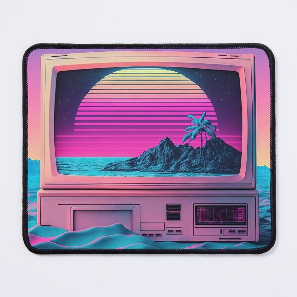 Item preview, Static Memories: A Vaporwave Tribute to TV Nostalgia designed and sold by Mullet Monkey.