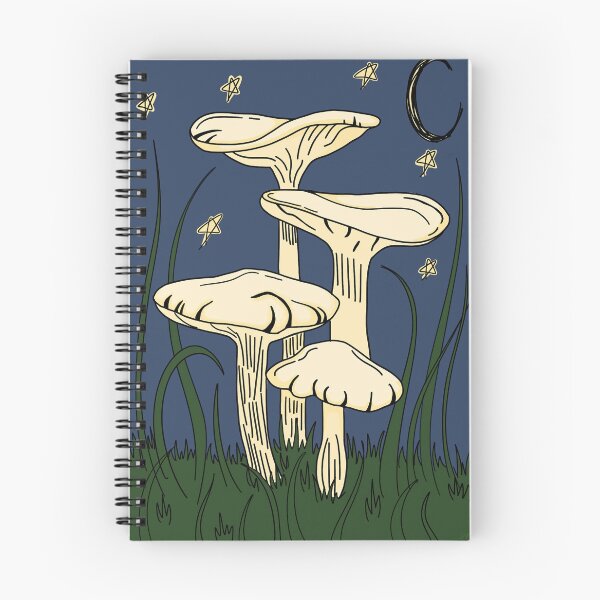 Item preview, dark forest mushrooms designed and sold by hazel-bt.