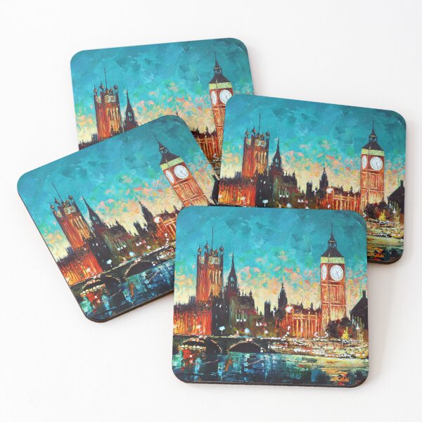 Artikelvorschau, Skyline von London mit Big Ben entworfen und verkauft von NatashaMylius.
