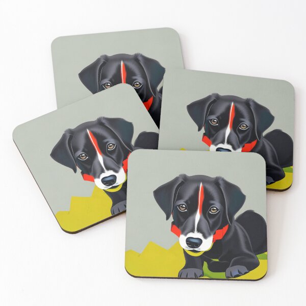 Item preview, dog, art, colorful, color splash, playful, vibrant designed and sold by artmangos.