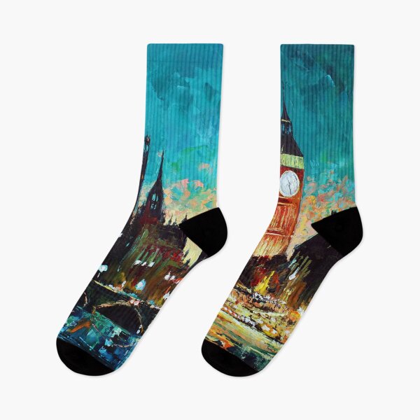 Item preview, London skyline with Big Ben designed and sold by NatashaMylius.