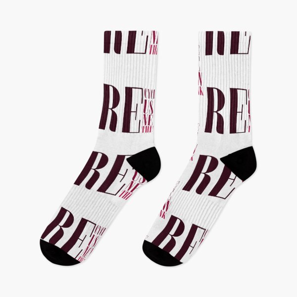 Item preview, Recycle Reuse Renew Rethink designed and sold by Wild-Rose-.