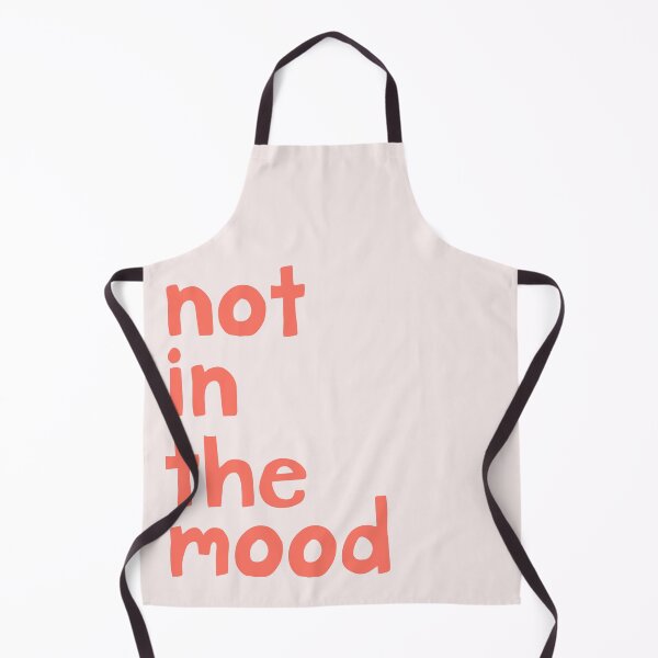 Item preview, Mango orange Not in the mood quote designed and sold by FrancesPoff.