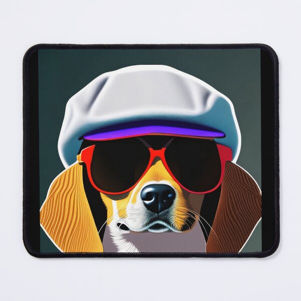 Item preview, Vintage Pup in a Newsboy Cap. designed and sold by artmangos.