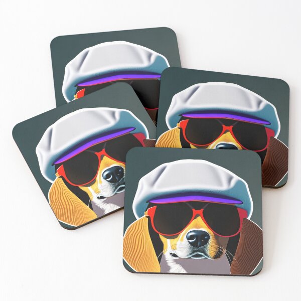 Item preview, Vintage Pup in a Newsboy Cap. designed and sold by artmangos.