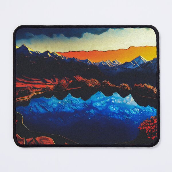 Item preview, The Golden Evening at Hen - Nature Landscape designed and sold by Kijiermono.