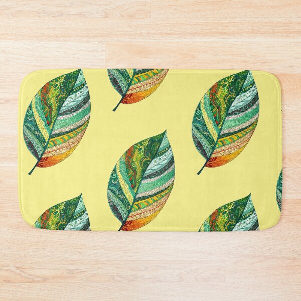 Item preview, Leaf with ethnic pattern designed and sold by Natalia-Van-R.