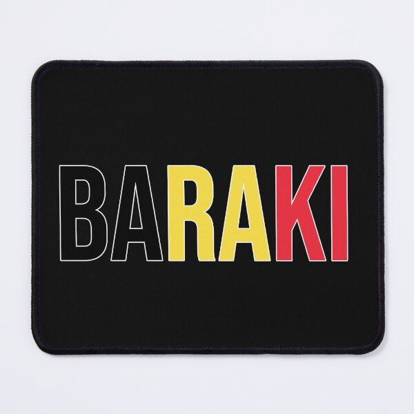 Item preview, Baraki, belgian expression in black yellow red designed and sold by PausePapote.