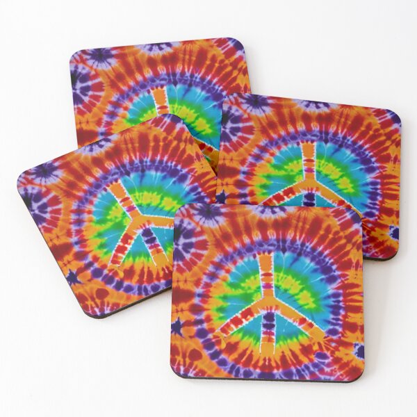 Item preview, Tie Dye Peace Sign designed and sold by DukeGroovy.