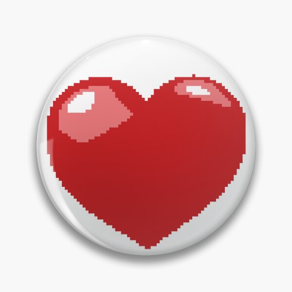 Item preview, Heart Pixel Art, Retro Pixel Art, Retro Design designed and sold by Pixelodo.