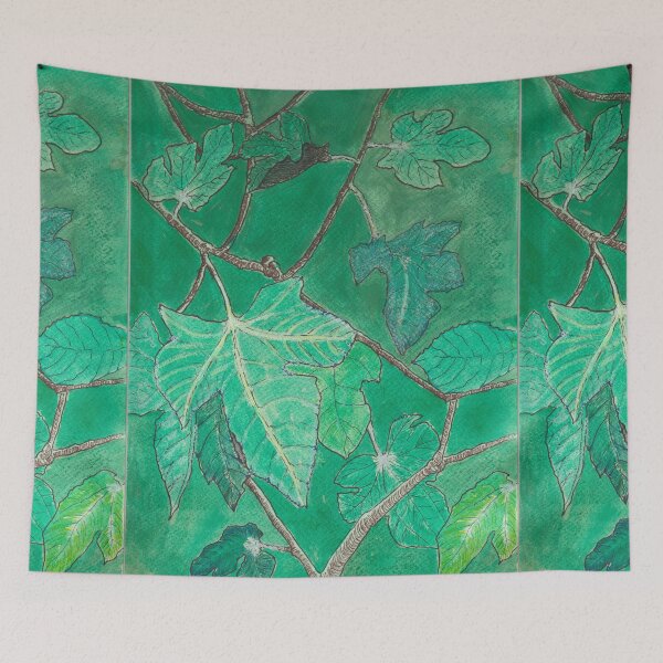 Item preview, Fig Leaves on tree designed and sold by lynfishwick.