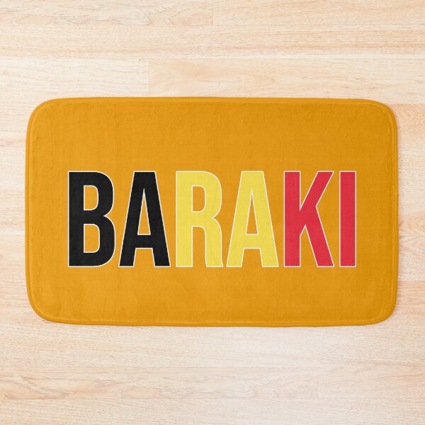 Item preview, Baraki, belgian expression in black yellow red designed and sold by PausePapote.