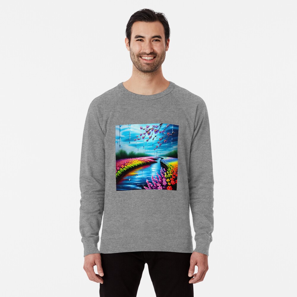 Item preview, Lightweight Sweatshirt designed and sold by Aiartshops.