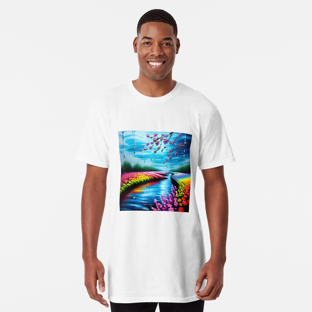 Item preview, Long T-Shirt designed and sold by Aiartshops.