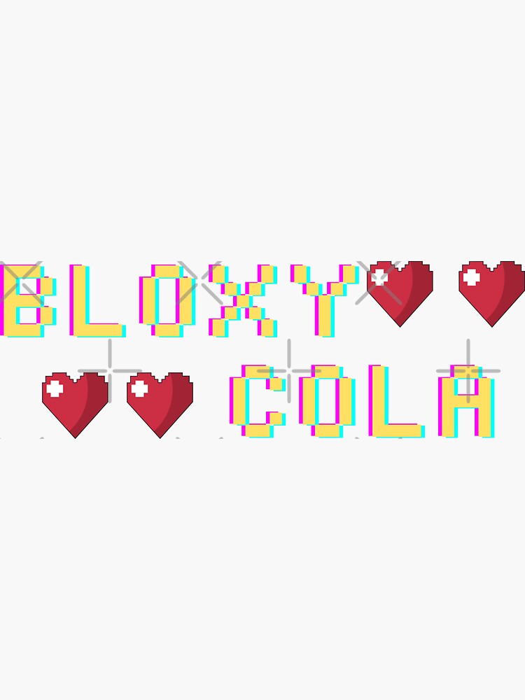 roblox bloxy cola Sticker for Sale by BabyCatArtist