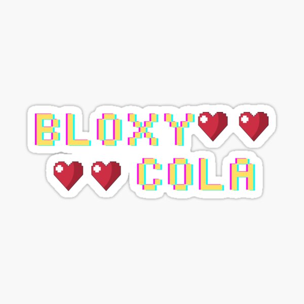 roblox bloxy cola Sticker for Sale by BabyCatArtist