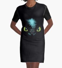 Toothless Graphic T-Shirt Dress