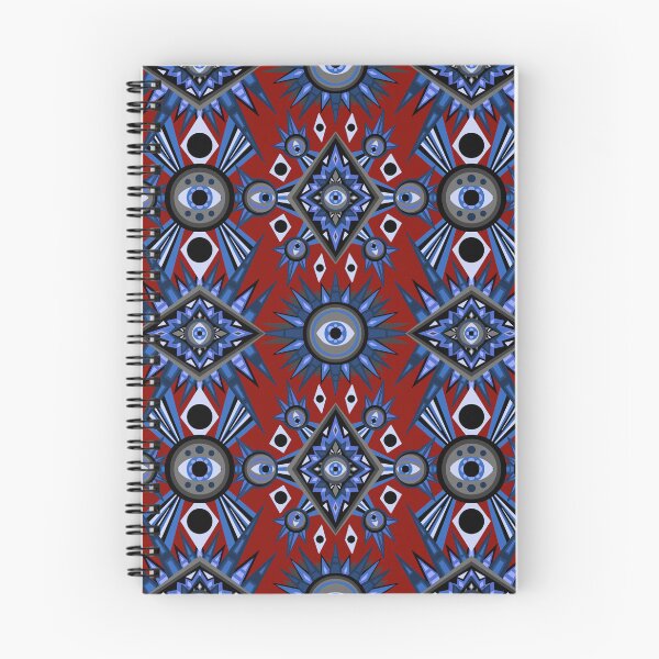 Item preview, Eye of the beholder, blue and red designed and sold by SamohtCreates.