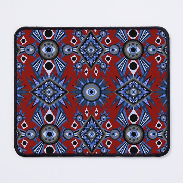 Item preview, Eye of the beholder, blue and red designed and sold by SamohtCreates.