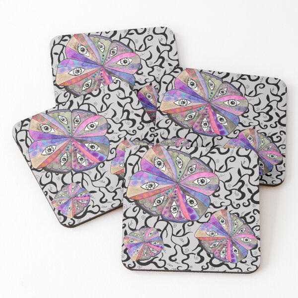 Item preview, abstract moth wing designed and sold by NeonEye-Designs.