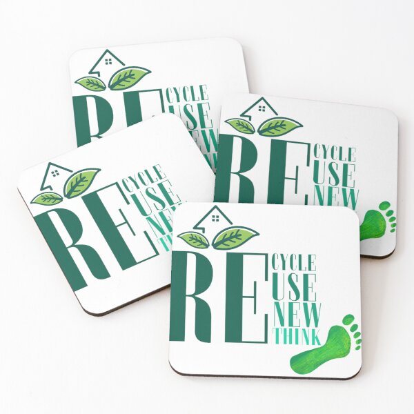 Item preview, Recycle Reuse Renew Rethink designed and sold by Wild-Rose-.