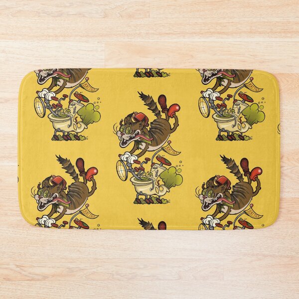 Item preview, Crazy cat riding a toilet moped designed and sold by gearstersticker.