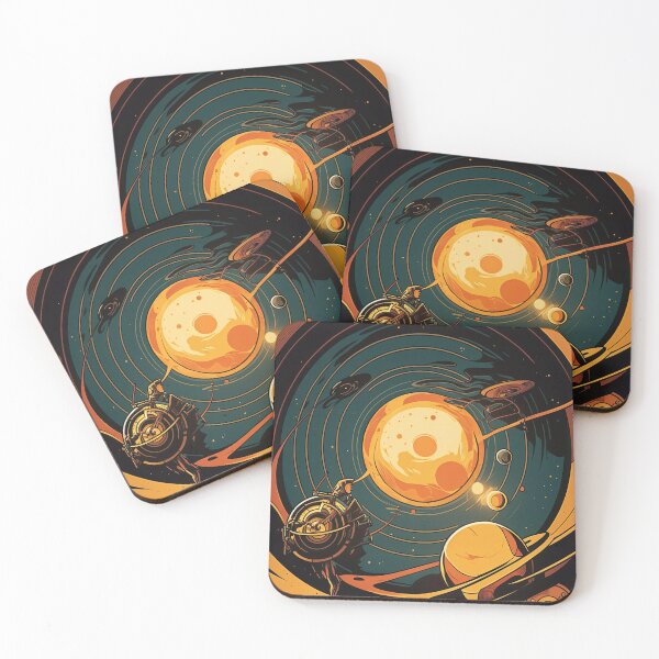 Item preview, Retro Space - Vintage-inspired Art for Nostalgic Space Lovers designed and sold by Dream-Palette.